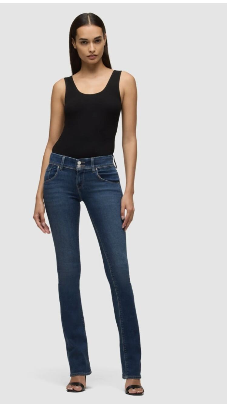 Hudson Jeans Beth Mid-Rise Baby Bootcut Jean Size 33x30 Classic Sexy Casual Y2K